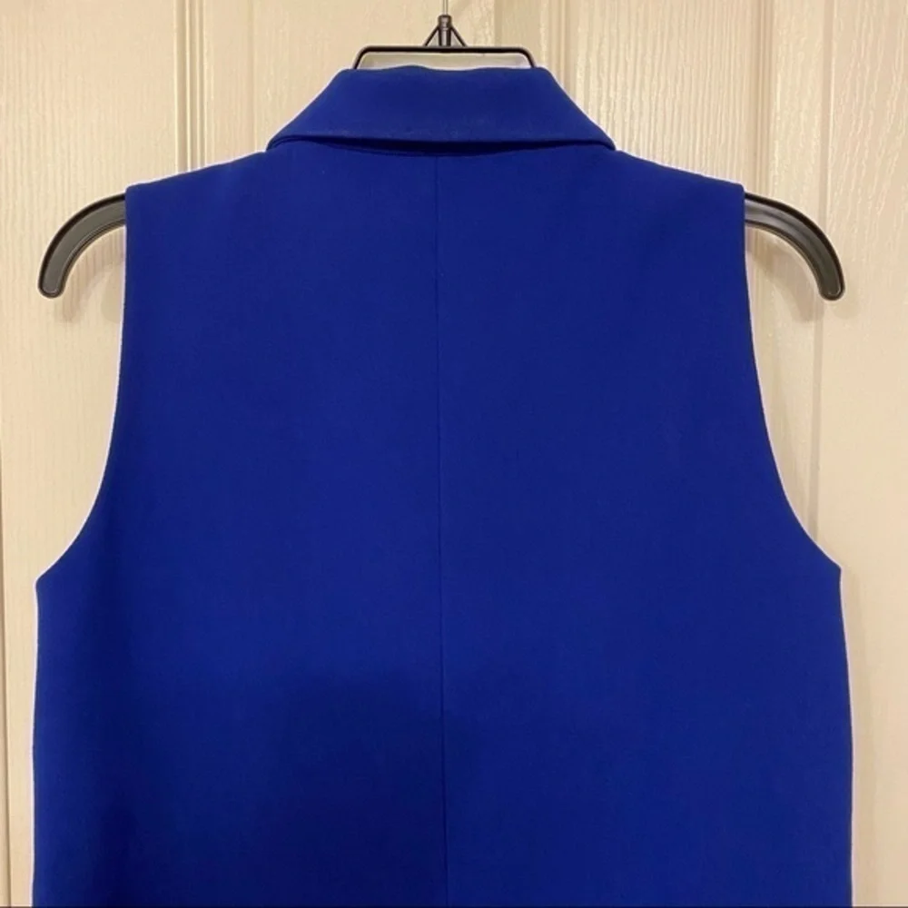 TED BAKER LONDON 60s A-Line Shift Minidress in Blue Size US 0-2 / Ted Size 1 - Picture 7 of 11